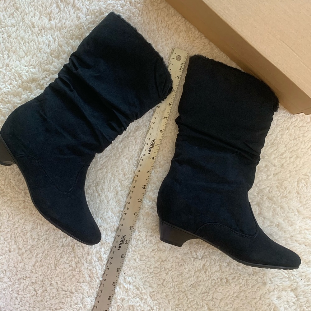 NWT Kathy Van Zeeland Black Boot NWT - Picture 5 of 8